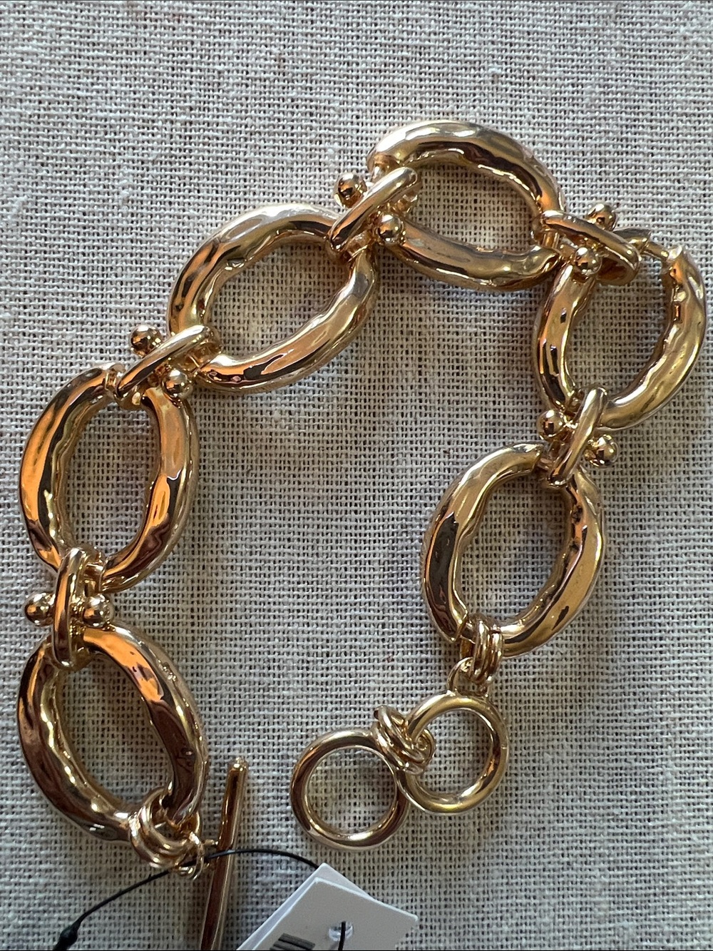 Chico’s Gold Oval Link Bracelet - Women Jewelry